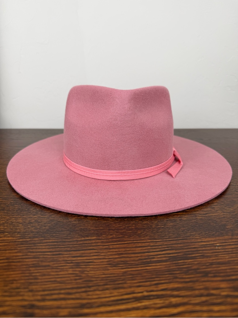 Lack Of Color Zulu Style Wool Fedora in Rose - Picture 4 of 16